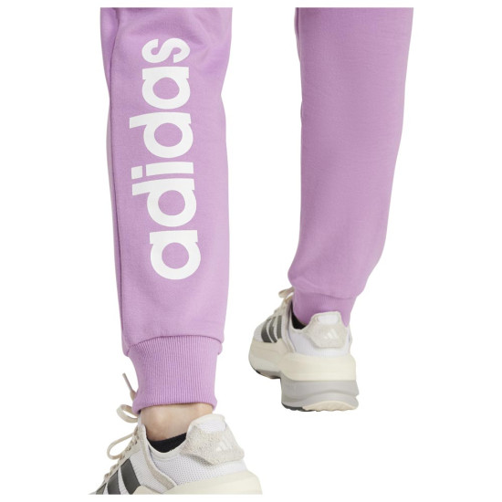 Adidas Γυναικείο παντελόνι φόρμας Essentials Linear French Terry Cuffed Pants
